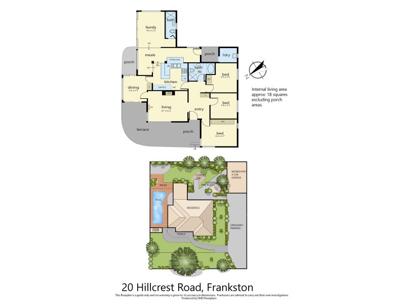 20 Hillcrest Road, Frankston VIC 3199 Floorplan