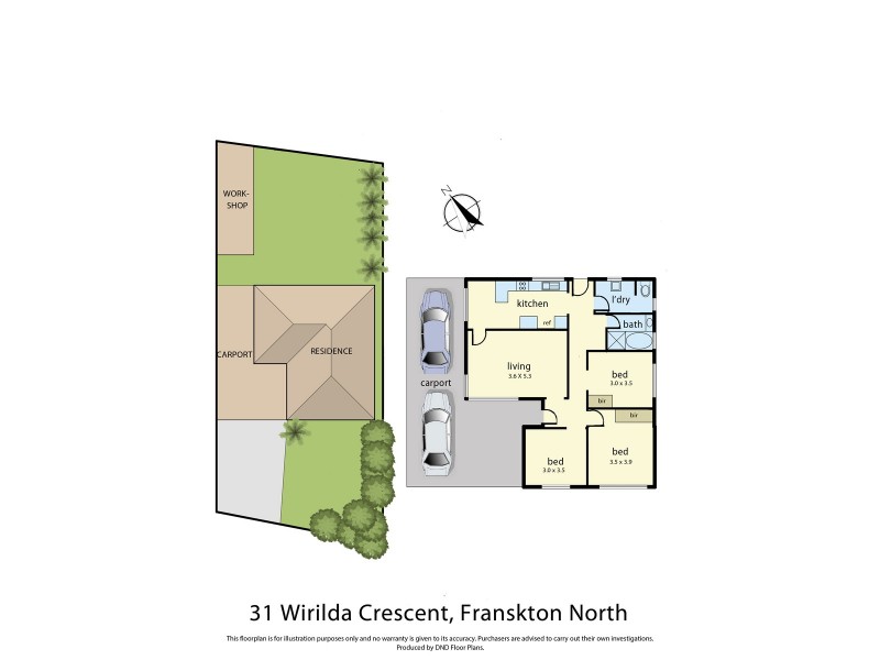 31 Wirilda Crescent, Frankston North VIC 3200 Floorplan