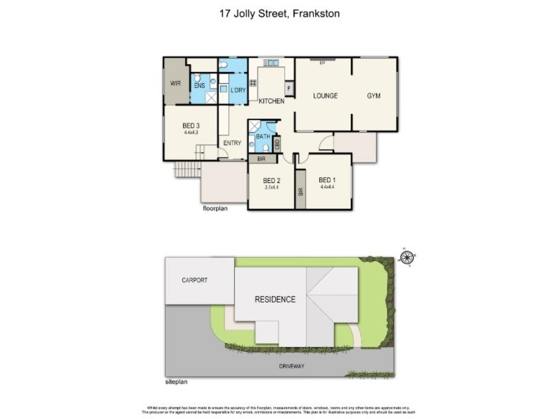 17 Jolly Street, Frankston VIC 3199 Floorplan
