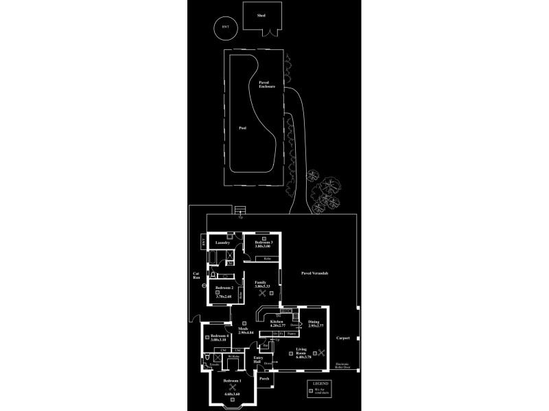 202 Chandlers Hill Road, Happy Valley SA 5159 Floorplan