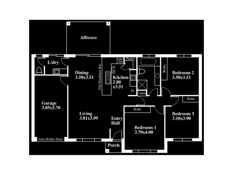 Lot 1, 2 & 3, 106 Acre Avenue, Morphett Vale SA 5162 Floorplan