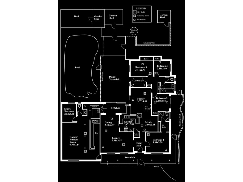 186 The Cove Road, Hallett Cove SA 5158 Floorplan