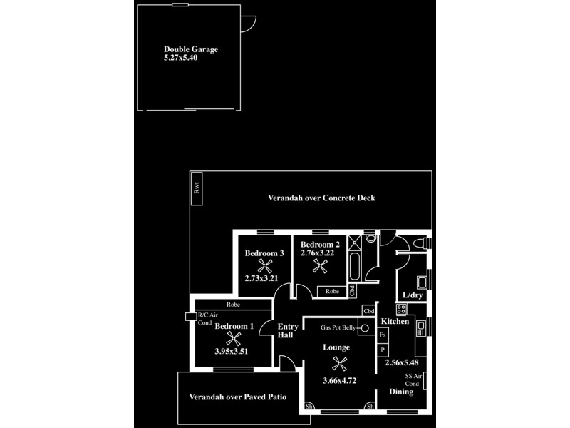19 Roger Road, Morphett Vale SA 5162 Floorplan