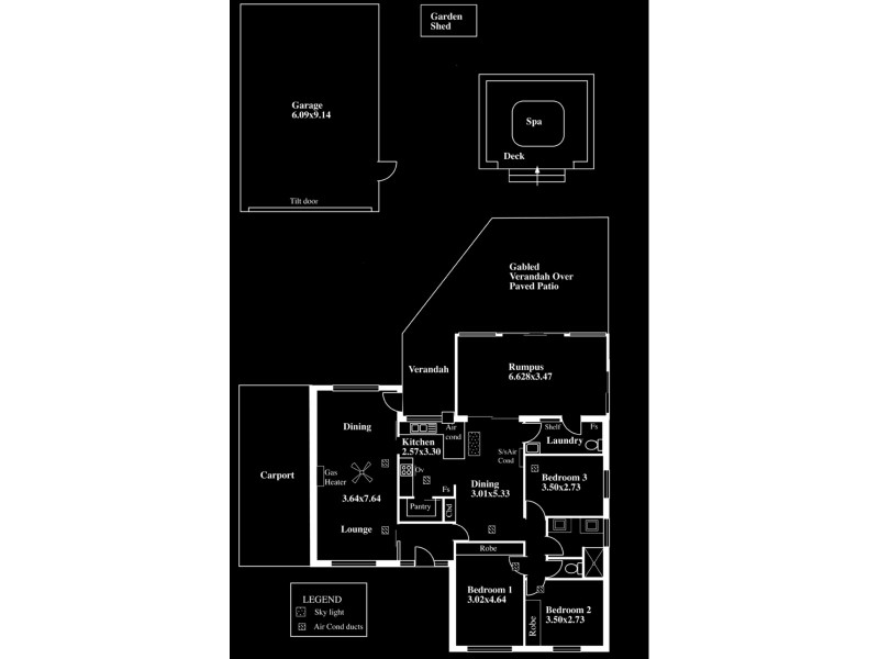 16 Holly Rise, Hackham West SA 5163 Floorplan