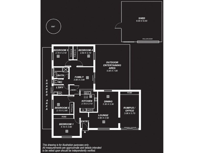 10 Warburton Drive, Woodcroft SA 5162 Floorplan