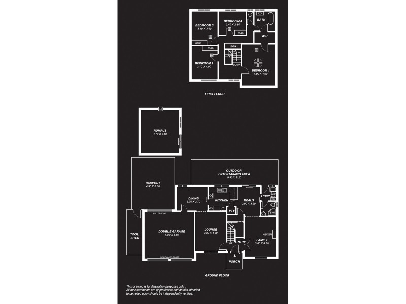 12 Cornwall Court, Woodcroft SA 5162 Floorplan
