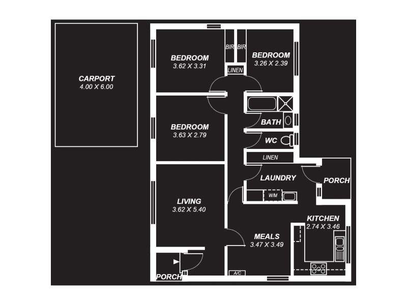 28 Selina Street, Morphett Vale SA 5162 Floorplan