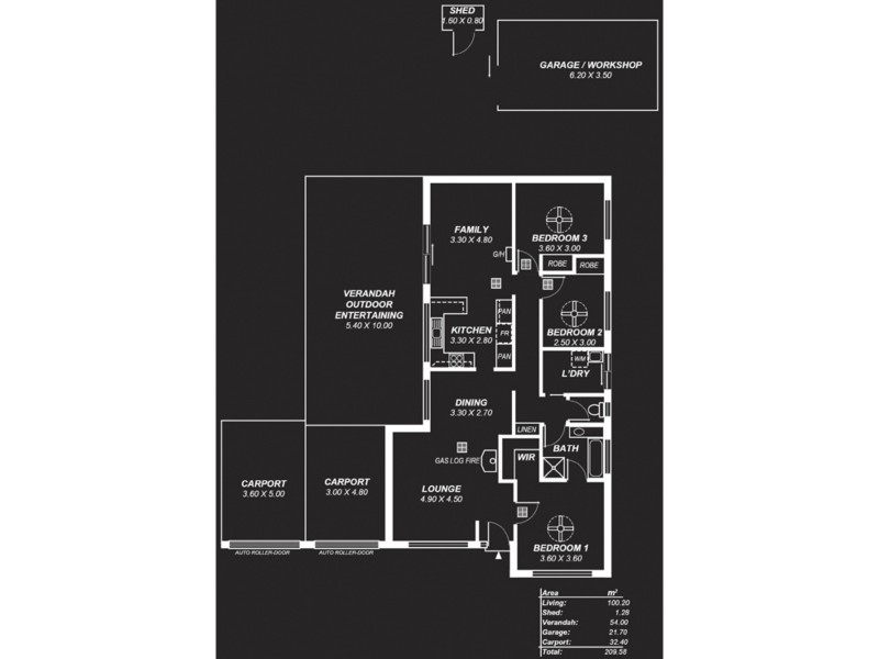 16 Diosma Drive, Morphett Vale SA 5162 Floorplan