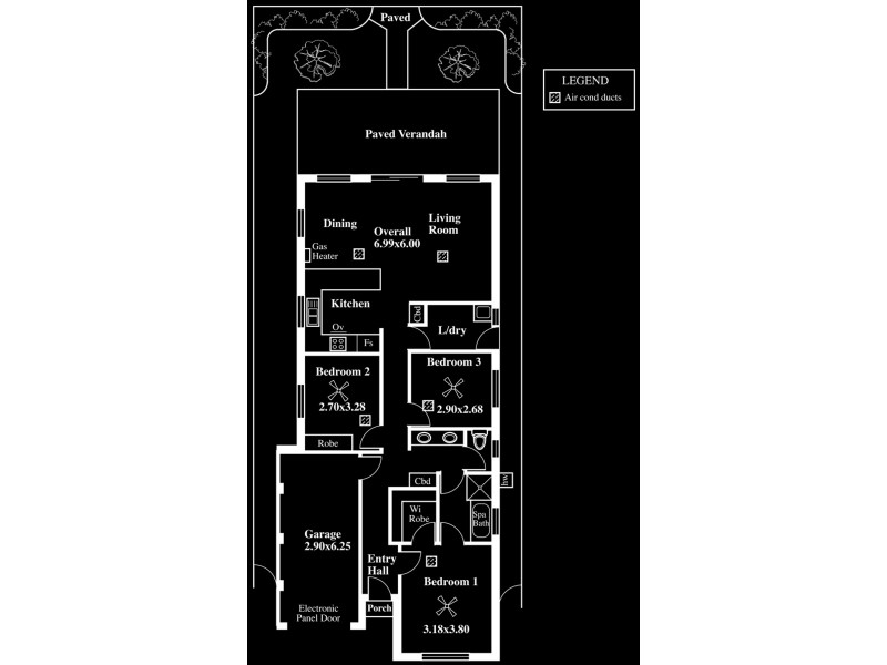 43 Shillabeer Crescent, Woodcroft SA 5162 Floorplan