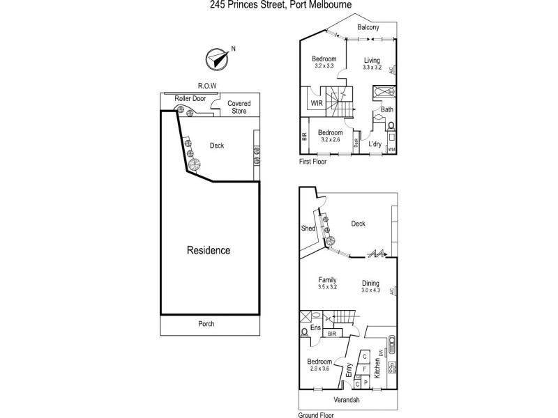 245 Princes Street, Port Melbourne VIC 3207 Floorplan