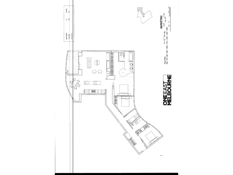 601/279 Wellington Parade South, East Melbourne VIC 3002 Floorplan