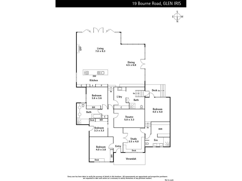19 Bourne Rd, Glen Iris VIC 3146 Floorplan