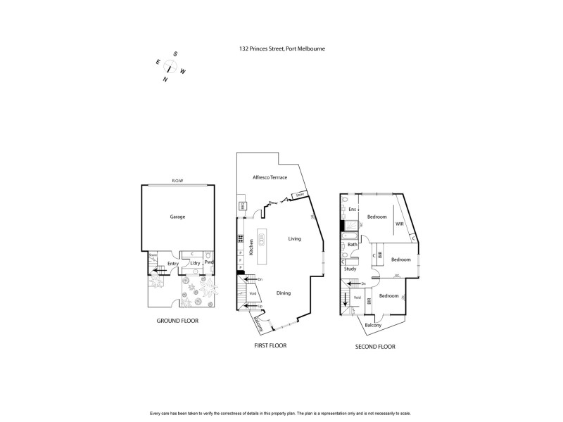 132 Princes Street, Port Melbourne VIC 3207 Floorplan