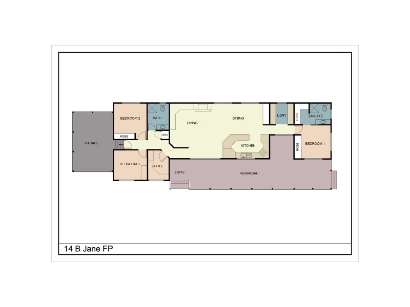 14B Jane Street, Beaudesert QLD 4285 Floorplan
