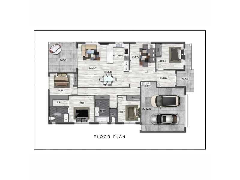 26 Phoebe Way, Gleneagle QLD 4285 Floorplan