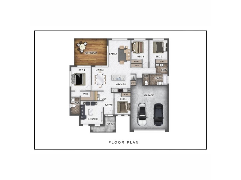 8 Trinity Place, Gleneagle QLD 4285 Floorplan