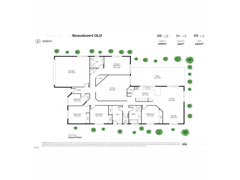 Beaudesert QLD 4285 Floorplan