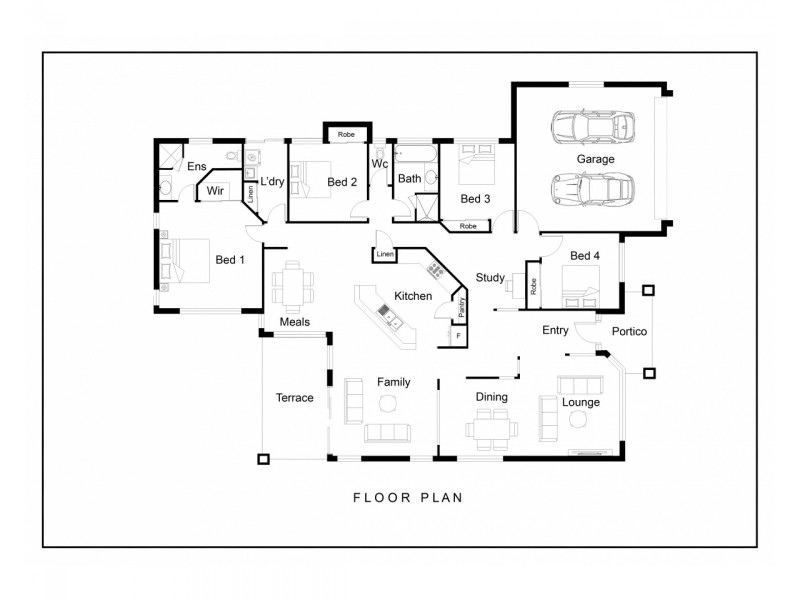 50-52 Carrigan Way, Gleneagle QLD 4285 Floorplan