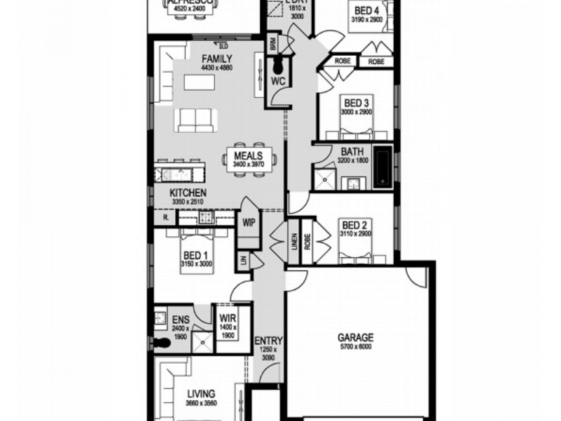 Lot 7 Spring Creek Estate, Beaudesert QLD 4285 Floorplan