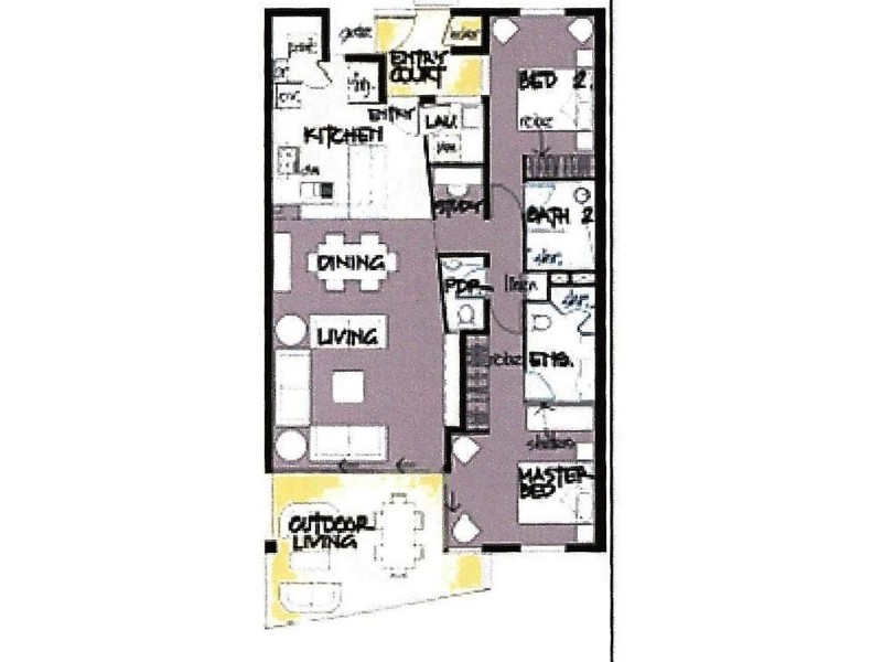 26/51 Grand Parade, Kawana Island QLD 4575 Floorplan