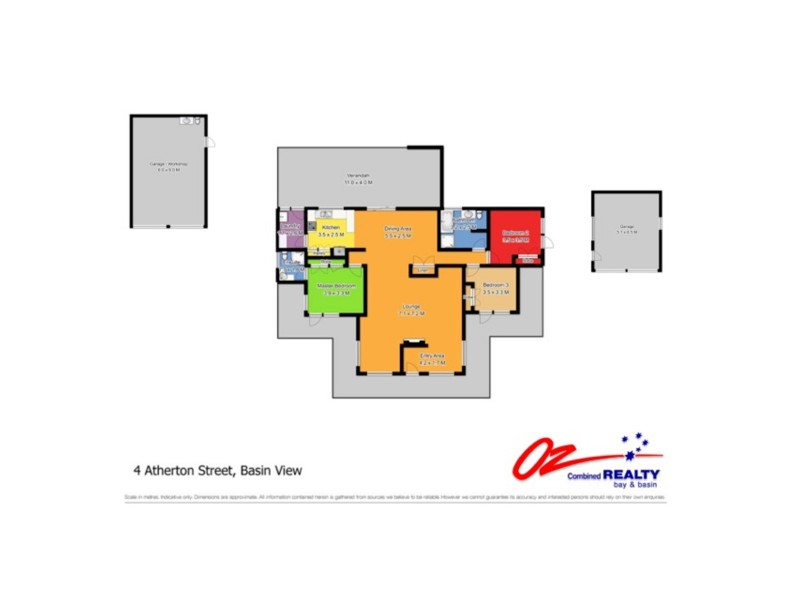 4 Atherton Street, Basin View NSW 2540 Floorplan