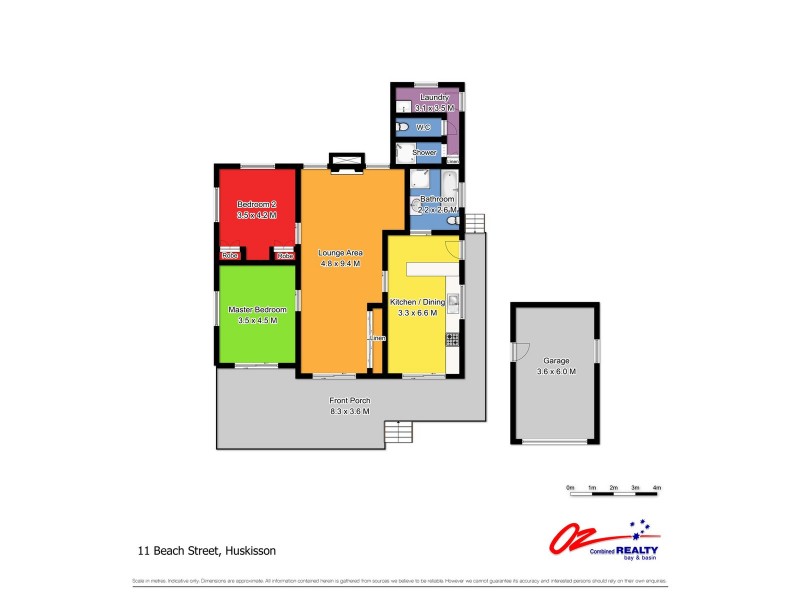 11 Beach Street, Huskisson NSW 2540 Floorplan