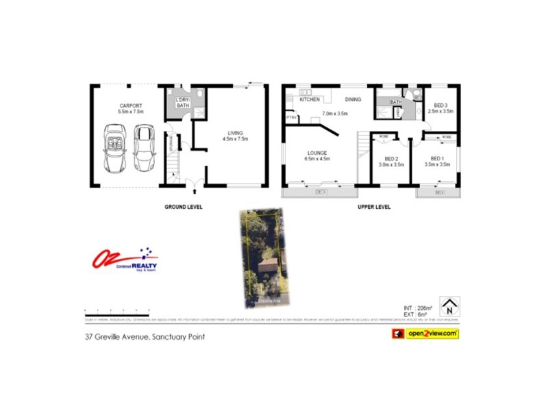 37 Greville Avenue, Sanctuary Point NSW 2540 Floorplan