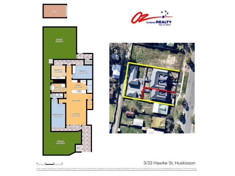 3/33 Hawke Street, Huskisson NSW 2540 Floorplan