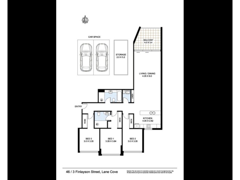 46/3 – 9 Finlayson Street, Lane Cove NSW 2066