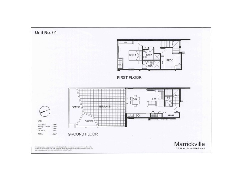 123 Marrickville Road, Marrickville NSW 2204 Floorplan
