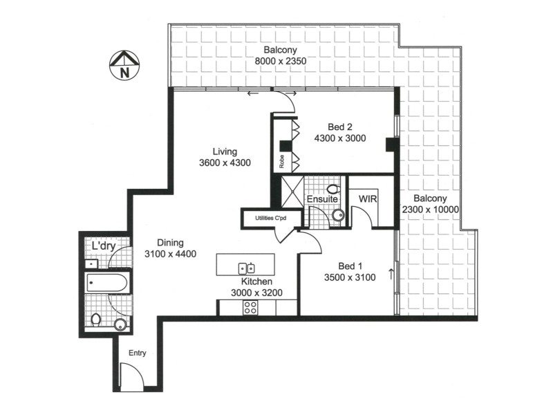 23 Shelley Street, Sydney NSW 2000 Floorplan