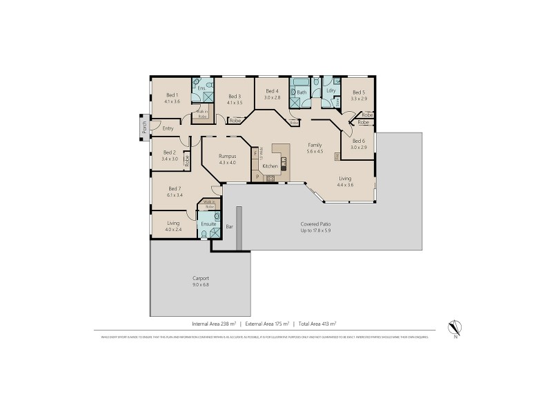 9 Auburn Court, Park Ridge South QLD 4125 Floorplan