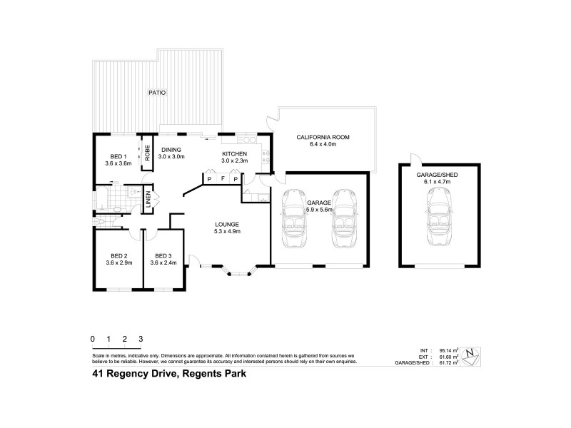 41 Regency Drive, Regents Park QLD 4118 Floorplan