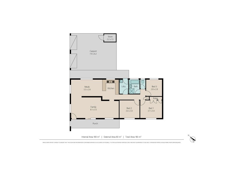 34 Forestglen Crescent, Browns Plains QLD 4118 Floorplan