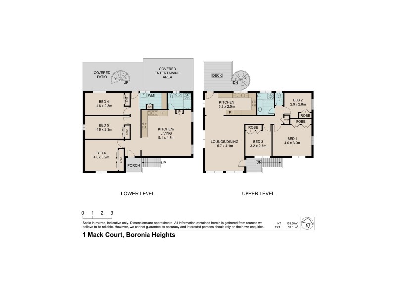 1 Mack Court, Boronia Heights QLD 4124 Floorplan