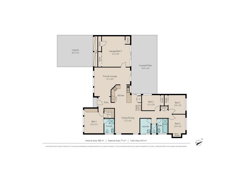48 Gordonia Drive, Regents Park QLD 4118 Floorplan