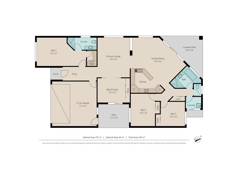 7 Cinear Court, Regents Park QLD 4118 Floorplan
