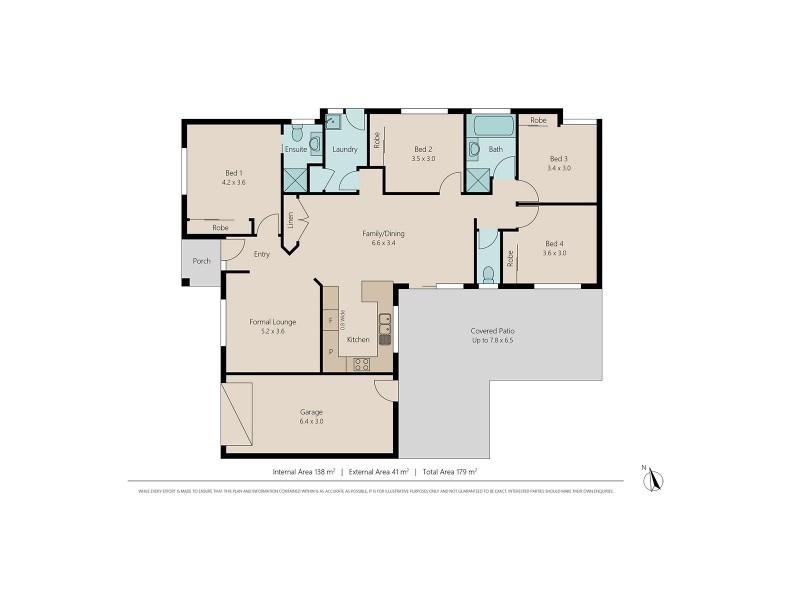 26 Moreton Street, Boronia Heights QLD 4124 Floorplan