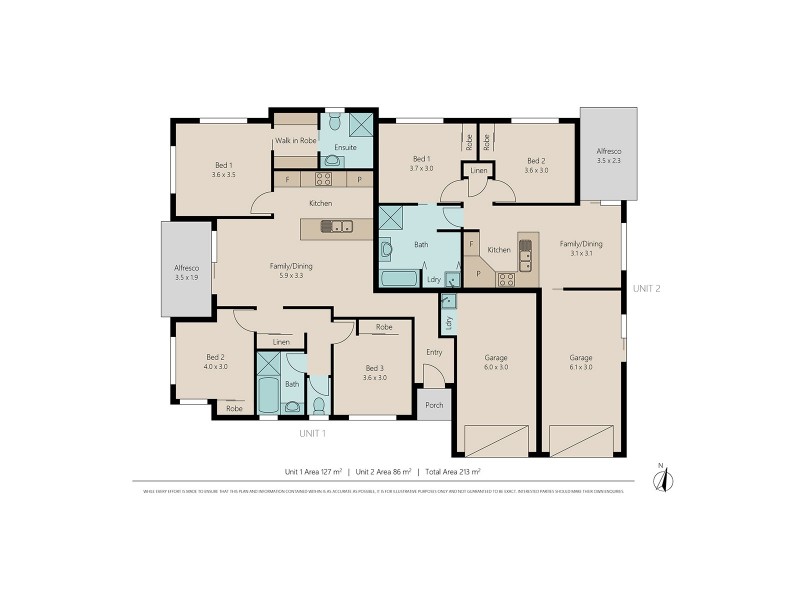 2 Bruce Baker Crescent, Crestmead QLD 4132 Floorplan
