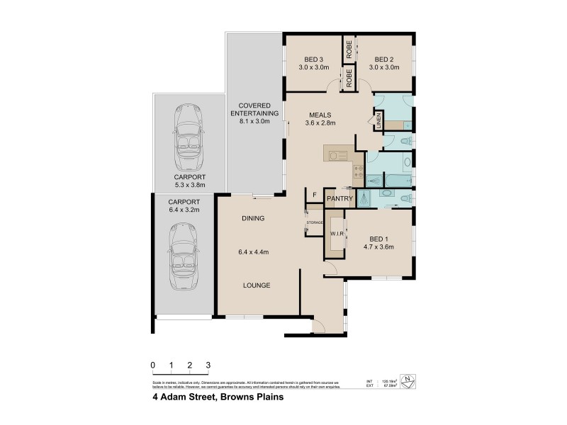 4 Adam Street, Browns Plains QLD 4118 Floorplan