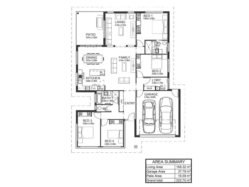 24 Flametree Crescent, Berrinba QLD 4117 Floorplan