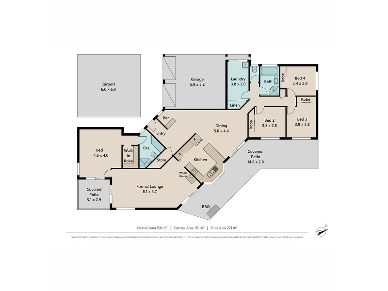 13 Cianthus Street, Regents Park QLD 4118 Floorplan