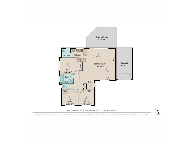 1 Bolan Court, Crestmead QLD 4132 Floorplan