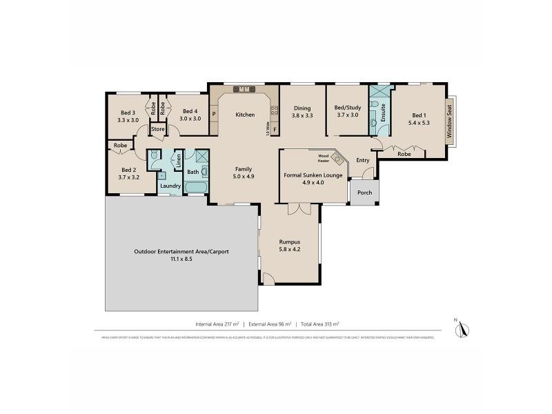2-4 Auburn Court, Park Ridge South QLD 4125 Floorplan