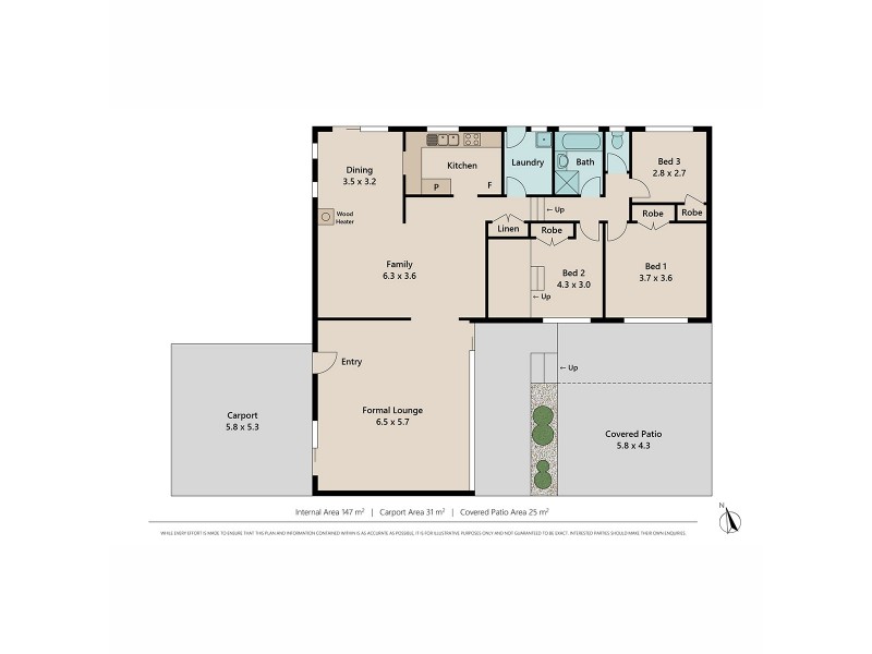103 Conifer Street, Hillcrest QLD 4118 Floorplan
