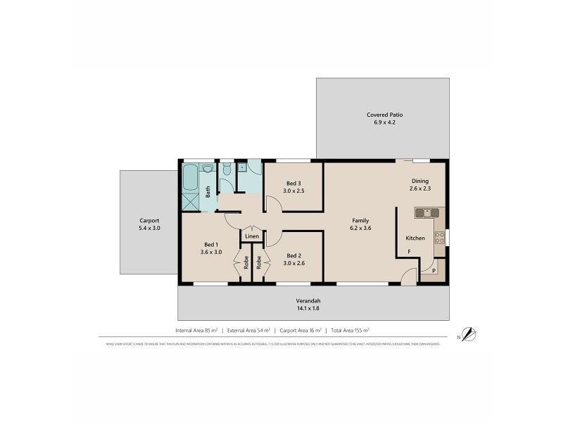 6 Campden Street, Browns Plains QLD 4118 Floorplan