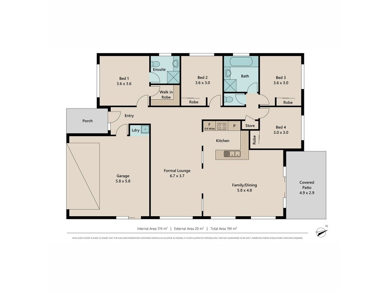 19 Charlton Place, Regents Park QLD 4118 Floorplan