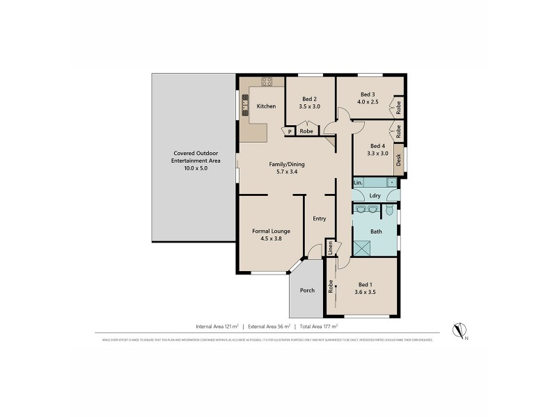 8 Titan Court, Boronia Heights QLD 4124 Floorplan