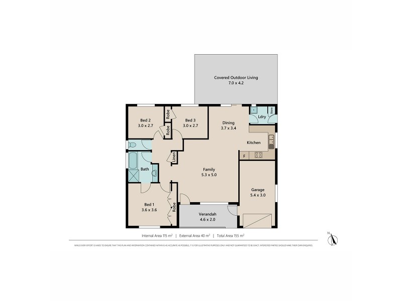 5 Hysten Street, Boronia Heights QLD 4124 Floorplan