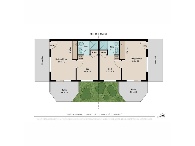 Unit 35 & 36/12 Yeates Crescent, Meadowbrook QLD 4131 Floorplan